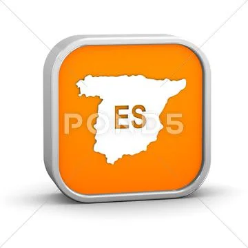 International country code sign - spain Stock Photos