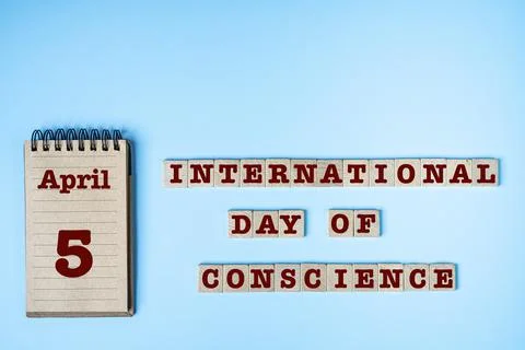 International Day of Conscience. Stock Photos