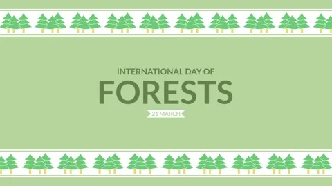 International Day of Forests Vidéo 335638375