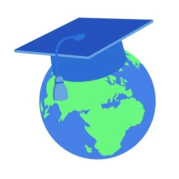 International education vector design element Stock Illustration