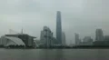 International Finance Center, IFC, Guangzhou, Haixinsha, Zhujiang New Town HD Footage