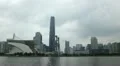 International Finance Center, IFC, Guangzhou, Haixinsha, Zhujiang New Town HD Footage