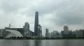 International Finance Center, IFC, Guangzhou, Haixinsha, Zhujiang New Town HD Footage
