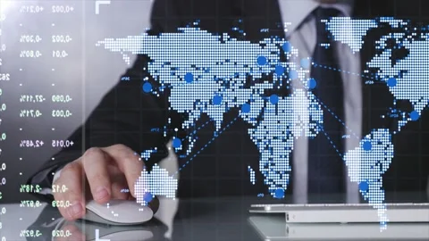 International Finance data Stock Footage 200753785