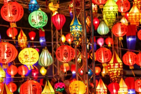 International lanterns Stock Photos