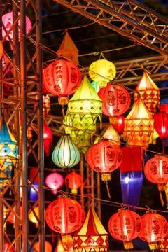 International lanterns Stock Photos