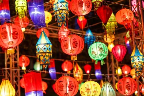 International lanterns Stock Photos