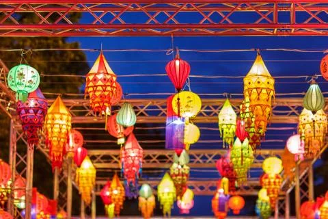 International lanterns Stock Photos