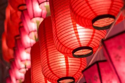 International lanterns Stock Photos