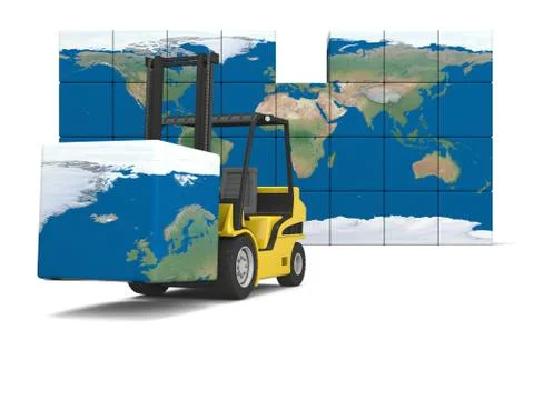 International logistics イラスト素材