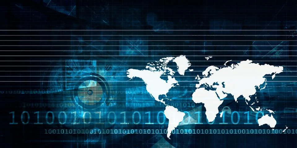 International Logistics Stock Illustration