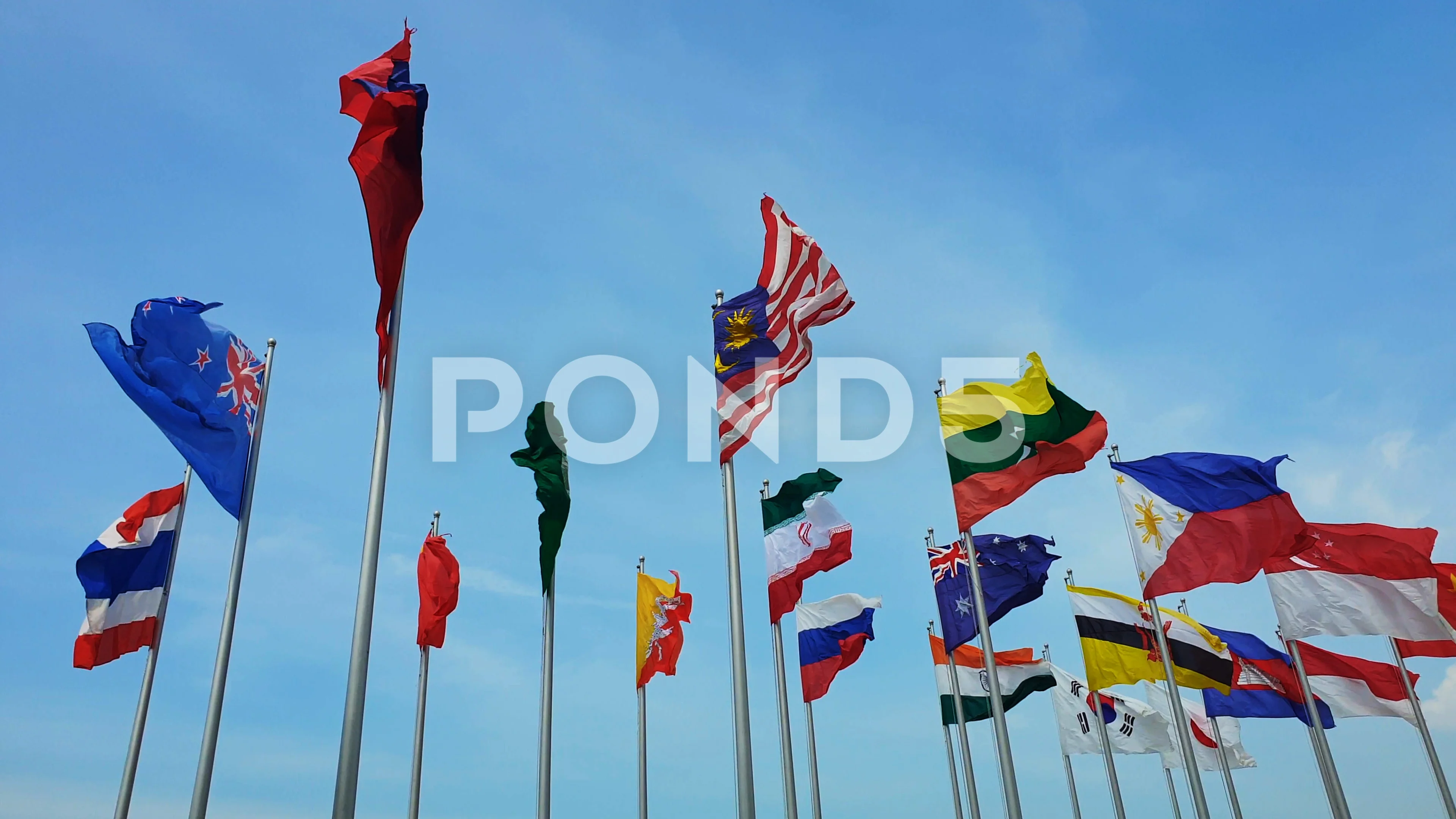 multi flag pole