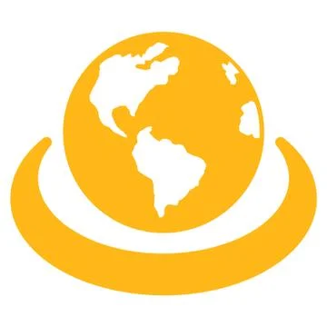 International Network Icon Stock Illustration