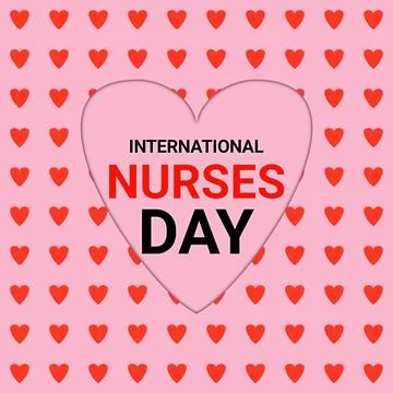International Nurses Day Stockillustratie