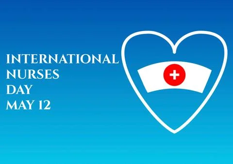 International Nurses Day Illustrazione stock