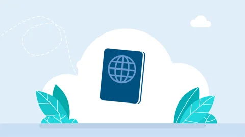 International passport with flight tickets. Document for tourism, global journey 库存影片 343975811