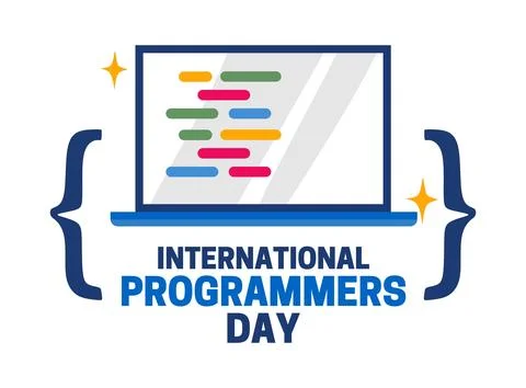 International programmers day for better programmer welfare イラスト素材