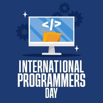 International programmers day for better programmer welfare イラスト素材