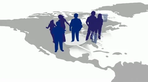 International social network Video stock 12043953