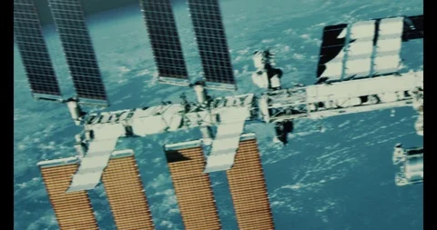 International Space Station Stock Footage 96225026