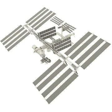 International Space Station V2 ~ 3D Model #91435270 | Pond5