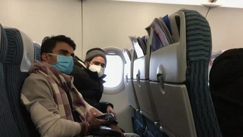 International students returning to abroad after coronavirus epedemic 2020 Stock Footage 133309742
