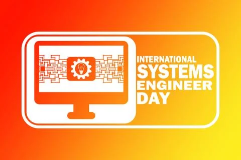 International Systems Engineer Day Vector illustration Illustration