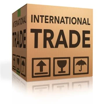 International trade Ilustração Stock
