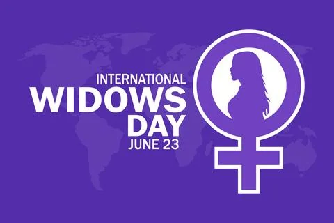 International Widows Day Illustration