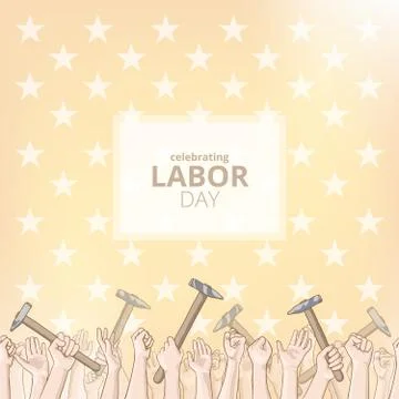 International Workers Day Stock Illustration