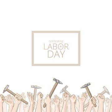 International Workers Day Stock Illustration