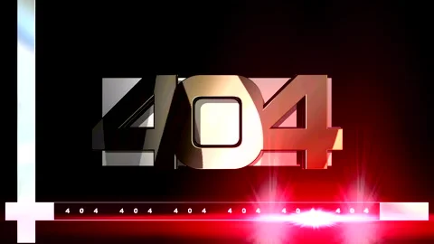 Internet. 404 Error. Animated picture on the monitor screen Stock Footage 272440974