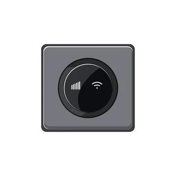 Internet 5g modem cartoon vector illustration 스톡 일러스트