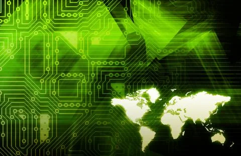 Internet abstract Stock Illustration