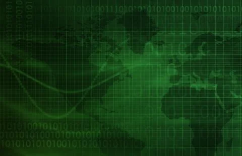 Internet abstract Stock Illustration