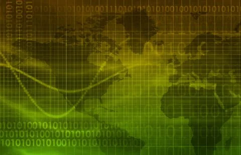 Internet abstract Stock Illustration