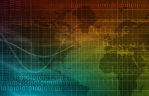 Internet abstract Stock Illustration