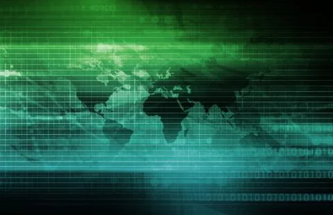 Internet abstract Stock Illustration