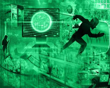 Internet abstract イラスト素材