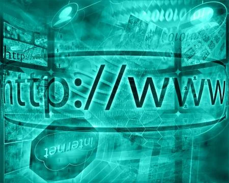 Internet Abstract Stock Illustration