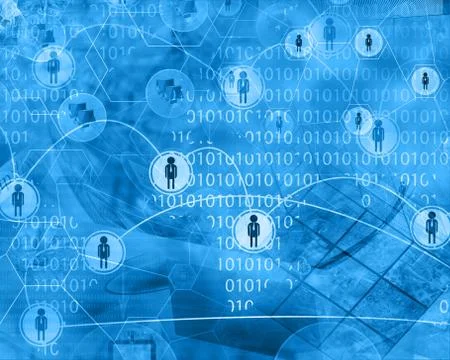 Internet Abstract Stock-Illustration