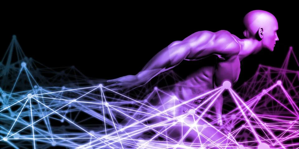 Internet Abstract Stock Illustration