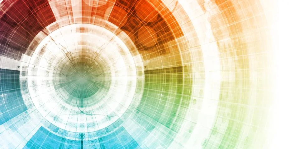 Internet Abstract Stock Illustration