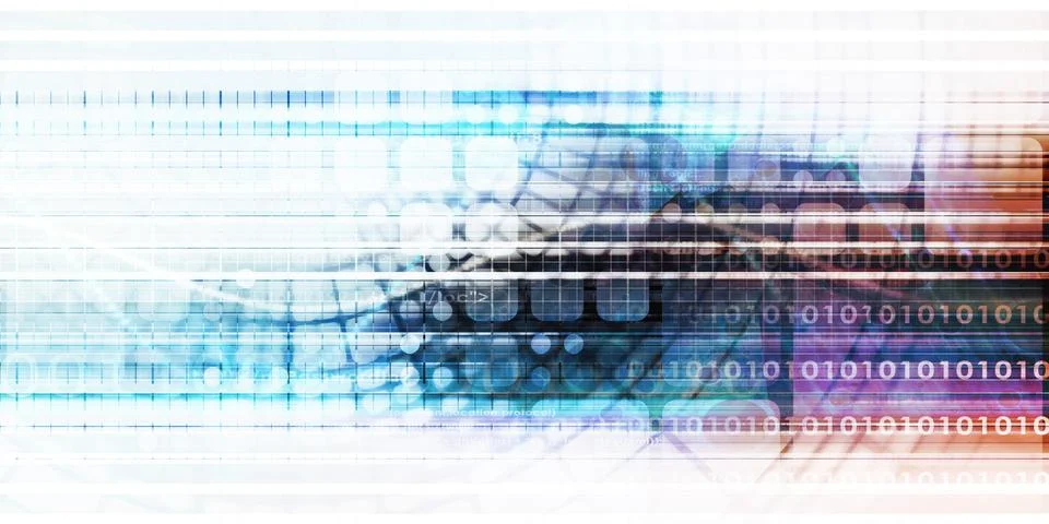 Internet Abstract Stock Illustration