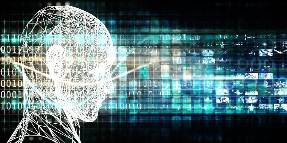 Internet Abstract Stock Illustration