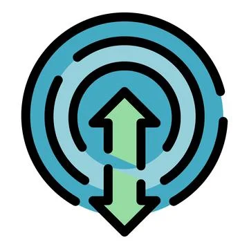 Internet access icon vector flat Stock Illustration