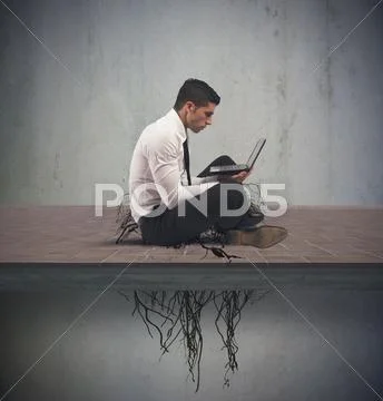 Internet addiction concept Stock Photos