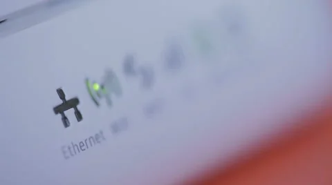 Internet ADSL router Stock Footage 55513238
