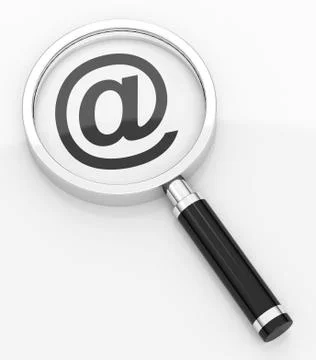 Internet analysis Stock Illustration