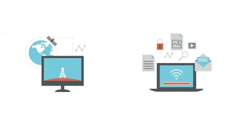 Internet and communications Stock-Footage 81698450